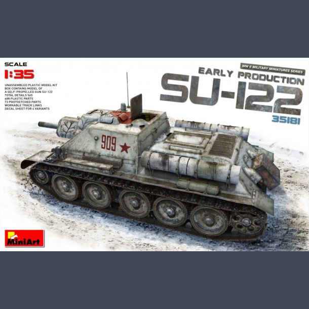 WWII SU-122 Early Production