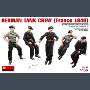 WWII - German Tank Crew (France 1940)