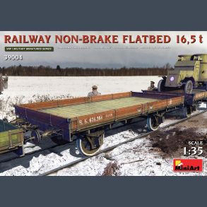 WWI Railway non-brake Flatbed 16,5 t