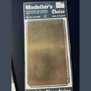 Modellers Choice E10 (metal 9 x 15 cm)