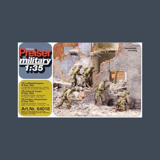 US Airborne troops D-Day 1944