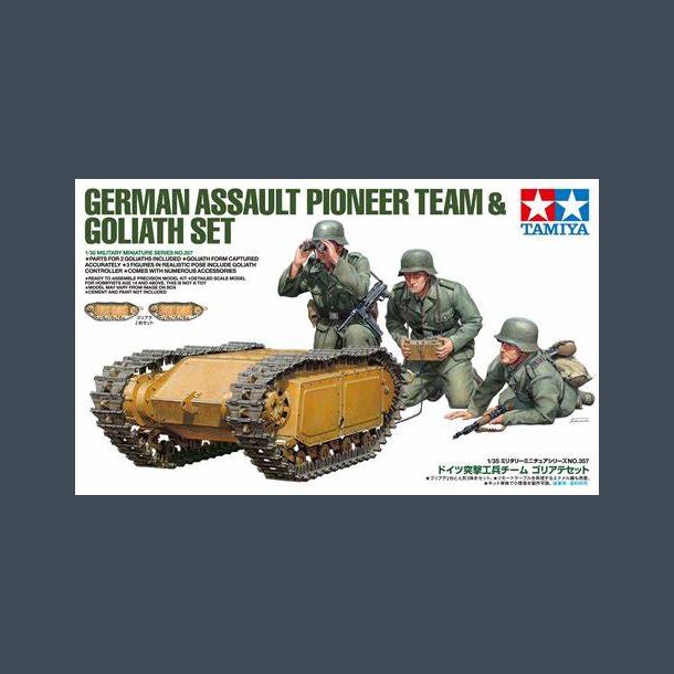German Assault Pioneer Team &amp; Goliath Set