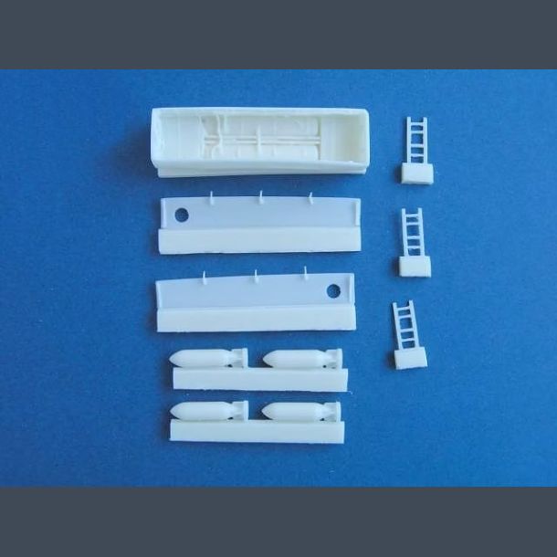 Bombs bay and bombs for de Havilland Mosquito B Mk. IV 