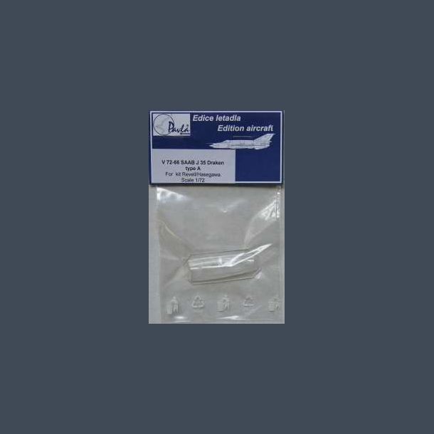 Upgrade set for SAAB J 35 Draken Type A for kit Revell and Hasegawa (V 72-66)