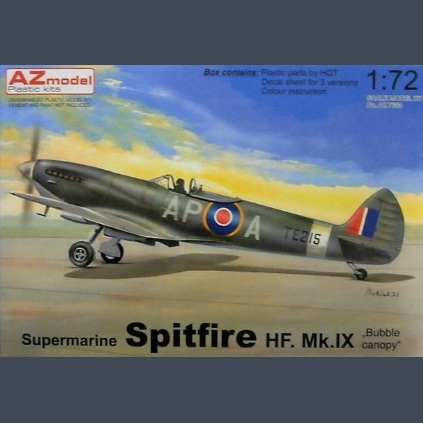 Supermarine Spitfire HF.Mk.IX Bubble Canopy
