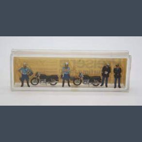 Pollicemen on Motorbikes, French