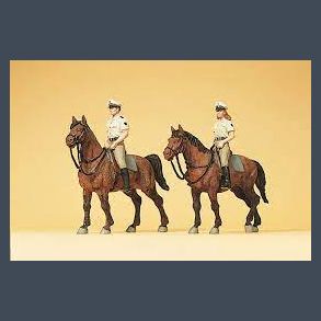 Police on Horseback, Summer-uniform, FRG