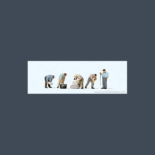 Working at the Quarrystone Wall