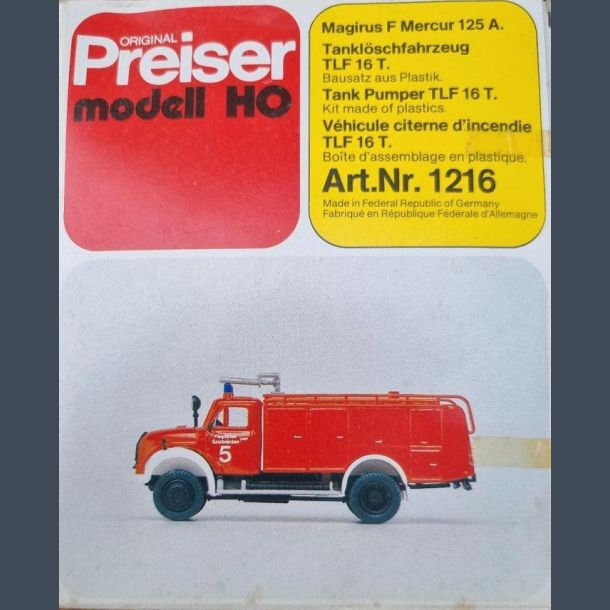 Magirus F Mercur 125 A TLF 16 T