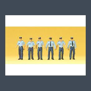 Policemen waring summer uniform, France