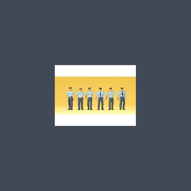 Policemen waring summer uniform, France