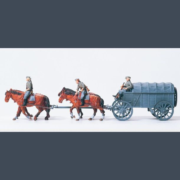 Horse drawn heavy supply wagon Hf.2 The German Reich 1935-45