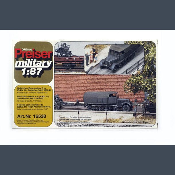 WWII - Half-Track Vehichle 3 (SdKfz 11)