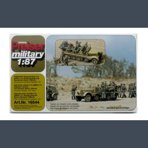 WWII - Half-Track Vehichle 3 (SdKfz 11) Engineer version