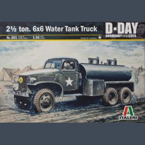 2,5 ton. 6x6 Water Tank Truck - D-DAY Normandy 1944-2014