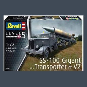 SS-100 Gigant with Transporter & V2