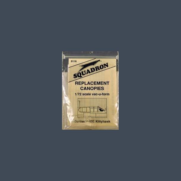 Replacement Canope Curtiss P-40E Kittyhawk