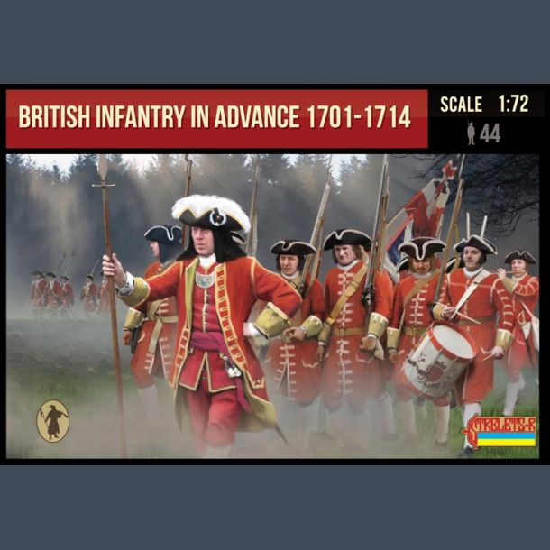 British Infantry in Advance 1701-1714