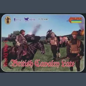 British cavalry late