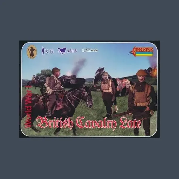 British cavalry late