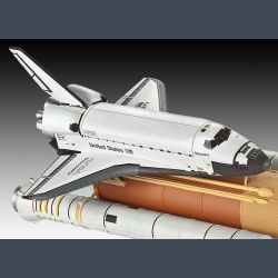 Space Shuttle Discovery &amp; Booster Rockets