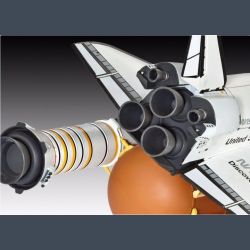 Space Shuttle Discovery &amp; Booster Rockets