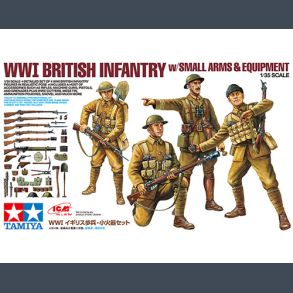 WWII British Infantry w/small arms & equipment