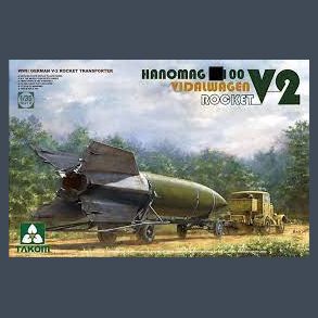 Hanomag SS100 Vidalwagen Rocket V2 - WWII German V-2 Rocket Transporter