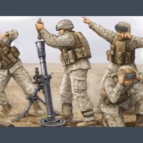 Modern U.S. Marine M252 Team