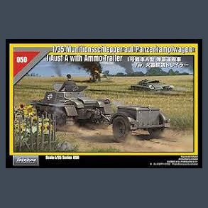 Munitionsschlepper auf Panzerkampfwagen I ausf. A With Ammo Trailer