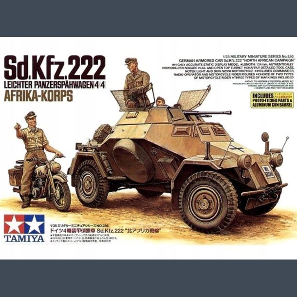 Sd.Kfz.222 Leichter Panzersp�hwagen (4x�) Afrika-korps