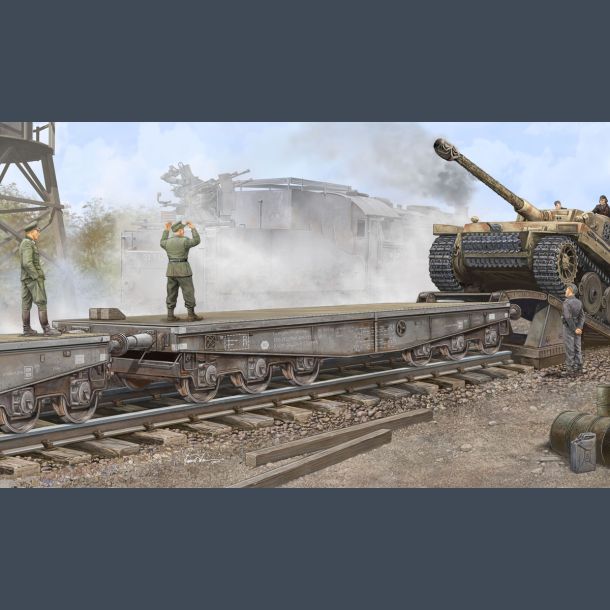 Schwere Plattformwagen Type SSyms 80