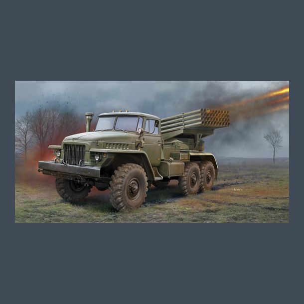 Russian BM-21 Grad Multiple Rocket Launcher