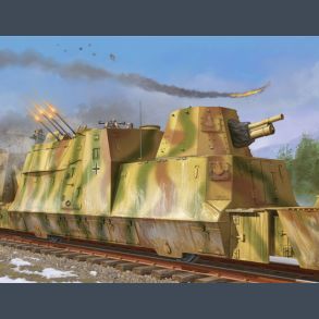 German Kanonen und Flakwagen