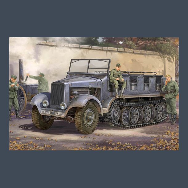 German Sd.Kfz.6 Halbkettenzugmaschine Pionierausfuhrung