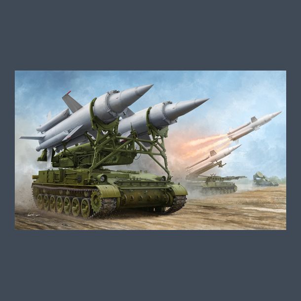 Soviet 2K11A TEL w/9M8M Missile "Krug-a" (SA-4 Ganef)