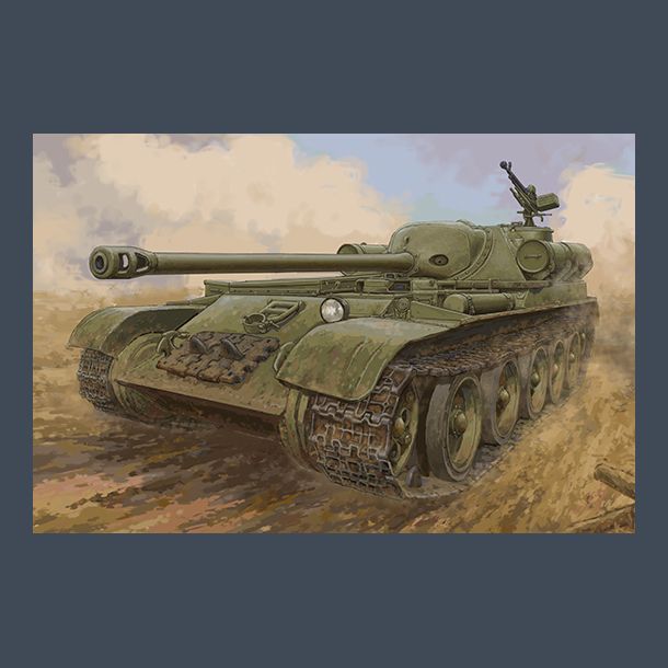 Soviet SU-102 Tank Destroyer