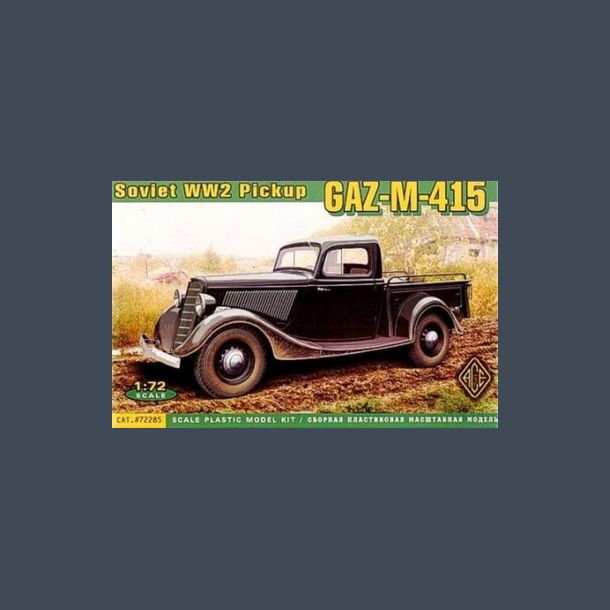 GAZ-M-415 - Soviet WW2 Pickup
