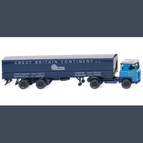 Pritschensattelzug (Scania 111)