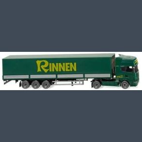 Pritschensattelzug (Scania R420 Topline)