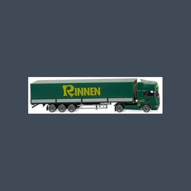 Pritschensattelzug (Scania R420 Topline)