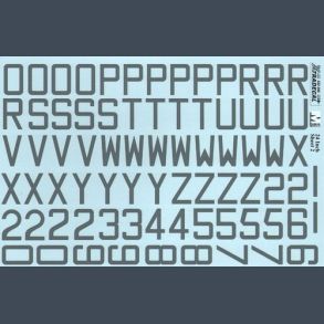 RAF Code Letters and Numbers