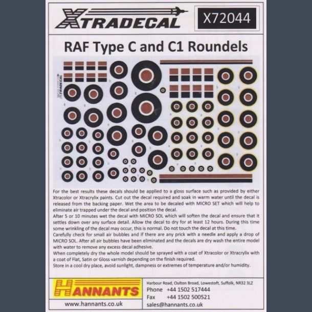 RAF Type C and C1 Roundels