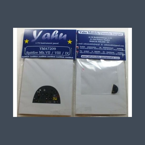 Upgrade set for Spitfire MK. VII, VIII and VX