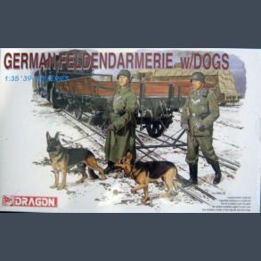 German Feldendarmerie w/Dogs