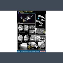 "Houston, we`ve had a problem" APOLLO 13 CSM "Odyssey" + LM "Aquarius"