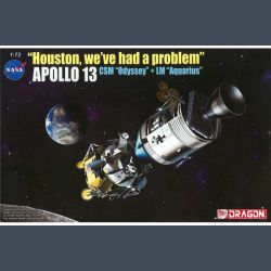 "Houston, we`ve had a problem" APOLLO 13 CSM "Odyssey" + LM "Aquarius"