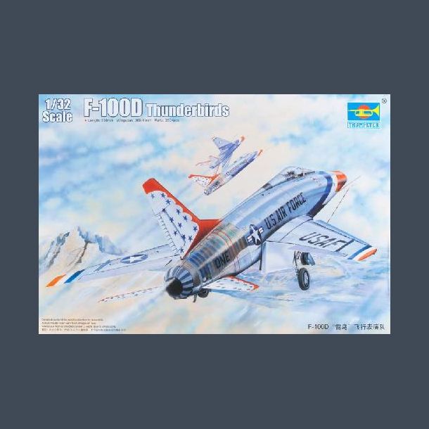 F-100D Thunderbirds m/Stoppel Decals