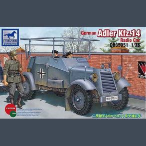 German Adler Kfz.14 Radio Car