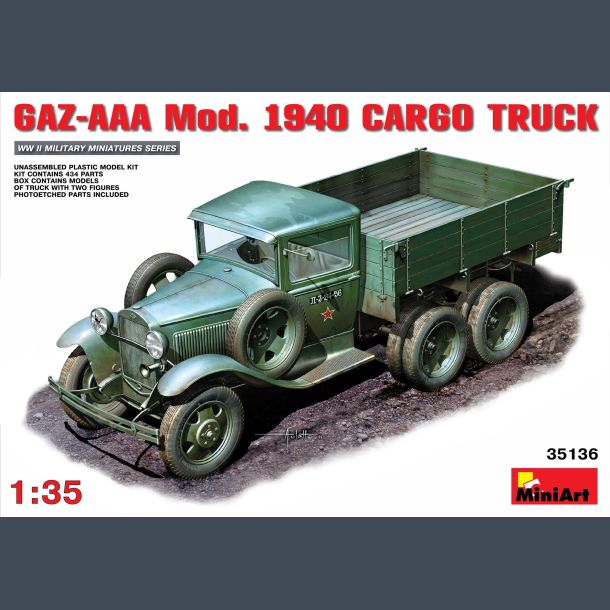 GAZ-AAA Mod. 1940 Cargo Truck
